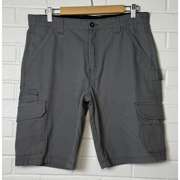 Dickies Cargo Shorts Mens Gray 32 Preowned Excellent Condition - Picture 1 of 5